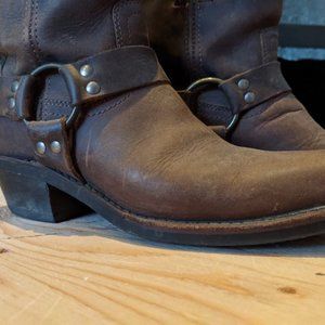 Frye Harness Boot Iconic Leather